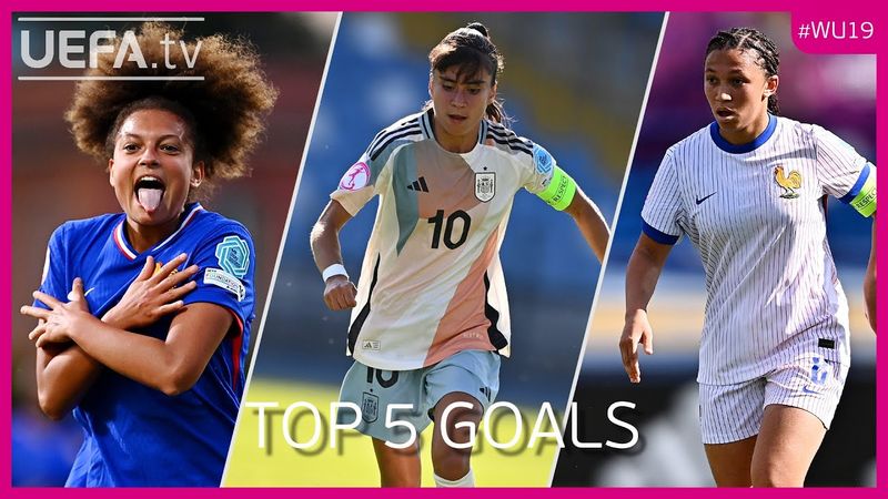 The TOP 5 Goals From The 2025 Women's Under-19 EURO!