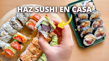 5 Recetas de SUSHI Geniales para Hacer en Casa 🍣 (explicadas Paso a Paso)