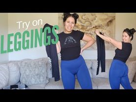 Try On Tight Leggings