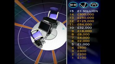 Who Wants to Be a Millionaire UK 1st Edition PC John Carpenter Game #71