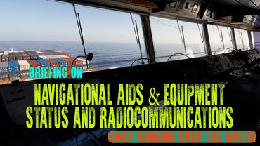 NAVIGATIONAL AIDS & EQUIPMENT STATUS AND RADIOCOMMUNICATIONS |  SMCP | MAR ENGLISH #26 | UASUPPLY