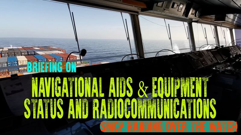 NAVIGATIONAL AIDS & EQUIPMENT STATUS AND RADIOCOMMUNICATIONS |  SMCP | MAR ENGLISH #26 | UASUPPLY
