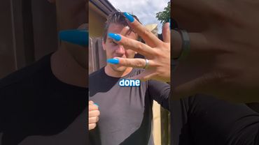 أظافر أكريليك بانش 😱