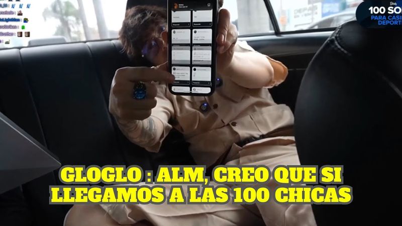 GLOGLO SE SORPRENDE DE LA CANTIDAD DE CHICAS QUE LE HABLARON PARA EL EVENTO DE CRAFT