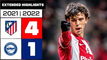 ATLÉTICO DE MADRID 4-1 DEPORTIVO ALAVÉS 2021/22 | Extended Highlights