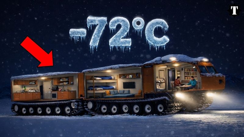 5 вездеходов, которые покорили Антарктиду.