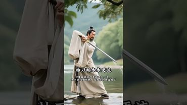 李白 《宣州谢朓楼饯别校书叔云》 本诗以豪放笔调写尽人生悲喜，李白借饯别之景，倾泻怀才不遇的苦闷与对自由的向往。#正能量 #古诗词 #国学文化 #李白 #古诗 #古風 #人生感悟 #人间清醒