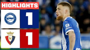 DEPORTIVO ALAVÉS 1 - 1 CA OSASUNA I HIGHLIGHTS LALIGA EA SPORTS