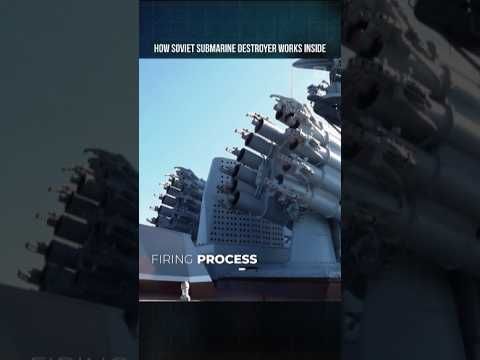 How Soviet Submarine Destroyer Works Inside