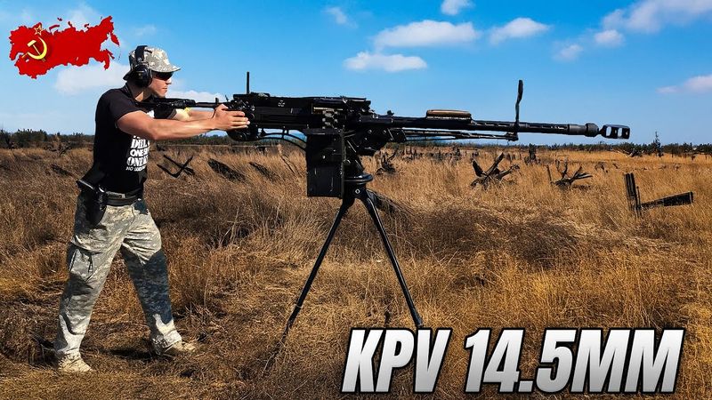 Inside the KPV 14.5mm - Why This Cold War Cannon Behaves Like a Rifle