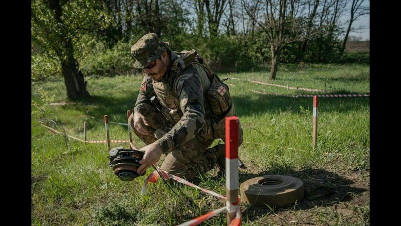 Demining Ukraine: from drones to risking it with a rake | AFP