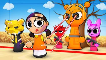 SPRUNKI SQUID GAME, but the ROLES are REVERSED?! Incredibox Sprunki Animation