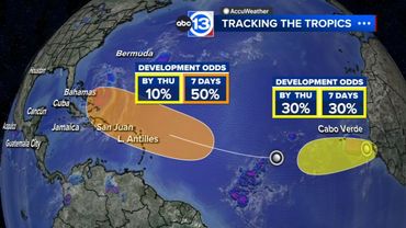 Hurricane Erin growing larger, new wave to watch over Atlantic
