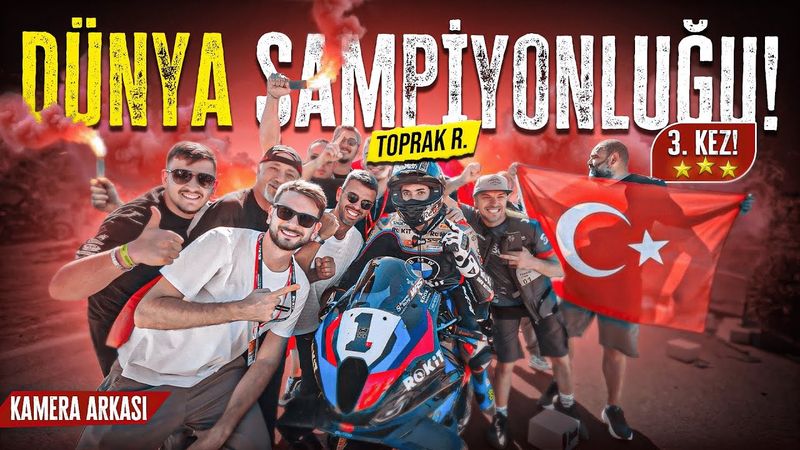 Dünya Şampiyonluğunun Kamera Arkası! | Toprak Razgatlıoğlu
