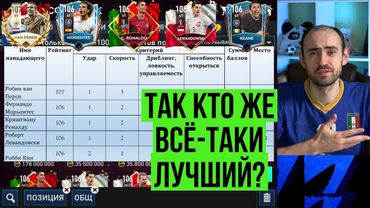 Выбираем лучшего нападающего 106-107 рейтинга в FIFA Mobile
