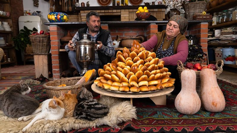 پای کدو حلوایی خانگی | یک غذای بهاری دنج