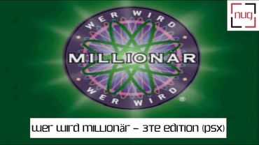 Wer wird Millionär (Dritte Edition) [PS1] | 2002 | Let's Play [DE/Deutsch] | Quiz Series #11