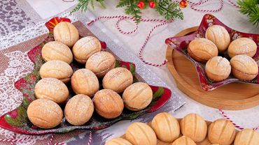 🎄”Орешки”- Самое Популярное Новогоднее Печенье!🌟 3 рецепта Песочного теста для Печенья “Орешки”🌰🌰🌰