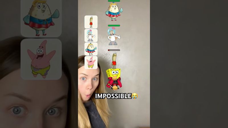 Impossible SpongeBob’s😭#shorts