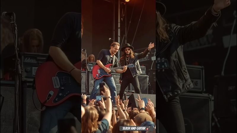 Slash guitar Concerto #slash #gunsnroses #gnr #dontcry #shorts #aurorafatima #ai