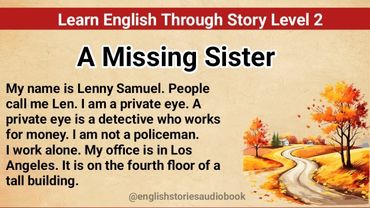 Learn English through Story || Level 2 || Listen English Story || Graded Reader