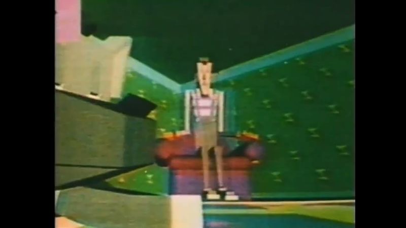 Неизвестная психоделическая заставка с Советского Телевидения (возможно московская программа ЦТ)1989
