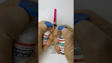 Reconstituting Medication 🧪😷 #goodtoknow #vet #medicine #funfacts #surgeonlife #hack #medical #tip