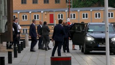 US and Chinese delegations leave after first day of trade talks in Stockholm | AFP
