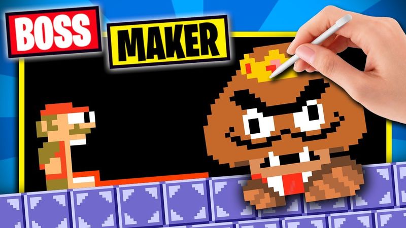Uh, Goomba?! - Mario Multiverse Public Demo - Custom Boss and Enemy Maker Levels!