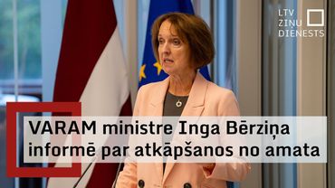 VARAM ministre Inga Bērziņa informē par lēmumu atkāpties no amata