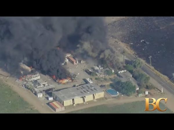 Human remains located after California fireworks warehouse explosion