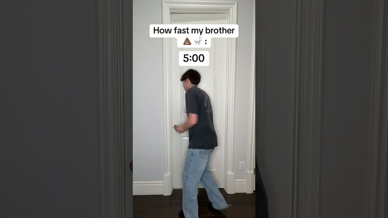 Anyone else’s brother like this?! 😱