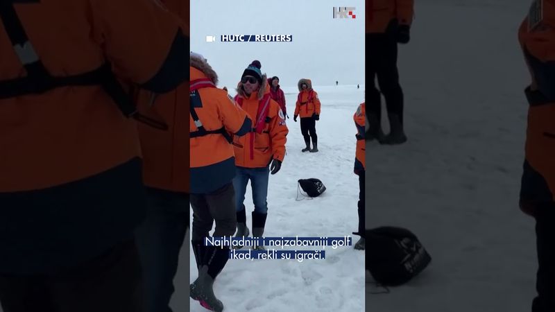 Neobičan turnir - golf na Sjevernom polu