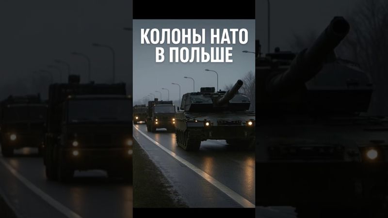 НАТОвская техника входит в Польшу!