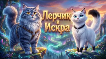 Лерчик и Искра: История двух котов 😻 (Знакомство)