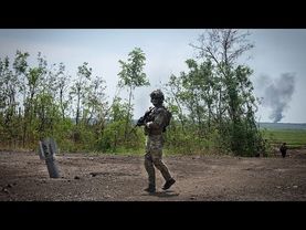 Russian drones strike frontline Ukrainian villages