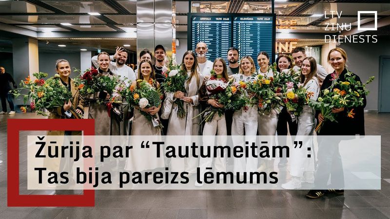 “Tautumeitas” pēc Eirovīzijas dziesmu konkursa atgriežas mājās