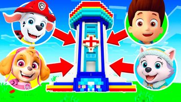 ЩЕНЯЧИЙ ПАТРУЛЬ EXE ЗАХВАТИЛ БАЗУ ДОБРЫХ ЩЕНКОВ в МАЙНКРАФТ ГОНЩИК СКАЙ МАРШАЛ РАЙДЕР ЭВЕРЕСТ