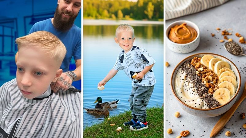 РУТИНА ВЫХОДНОГО ДНЯ: у Дани Новая Причёска как у Роналду, Матвей БЬЁТ КАМЕРУ!