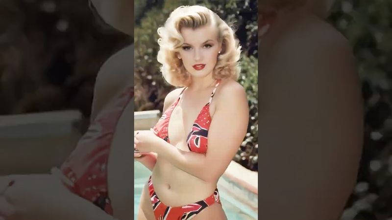 Marilyn Monroe's appearance changes since her debut#morph #film #usa