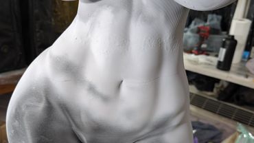 How we prime and sand large filament printed figures