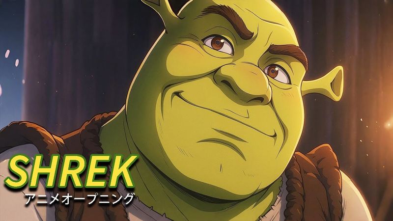 SHREK: ANIME OPENING | True form - Hairless cat tunes