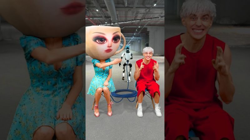 $1000 Robot VS Ballerina Cappuccino🤖 🪑