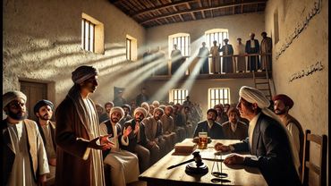 القاضي الذي سقط عن عرشه بسبب كلمة قالها فلاح جحا والحمار