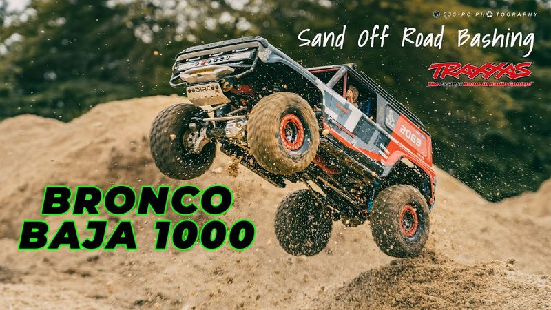 Traxxas Trx4 Bronco Baja 1000 in Extreme Off-Road Action! Rc Crawler​ | E3S-RC