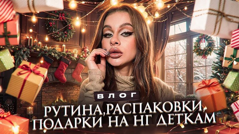ВЛОГ: ГОТОВЛЮСЬ К НГ, РУТИНА, ПОДАРОЧКИ