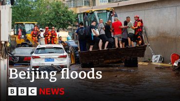 Beijing floods kill 30 as China sees summer of extreme weather | BBC News