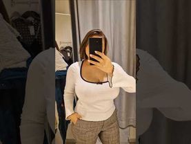 Unpacking from H&M #unpacking #curvy #plussizefashion #tryon