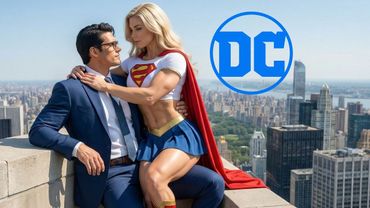 AI Film: Supergirl's Epic Plane Rescue (Clark Kent Watches!)