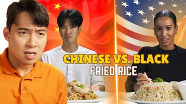 Chinese vs Black Fried Rice SO PAINFUL TO WATCH